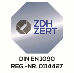 ZDH certified DIN EN 1090