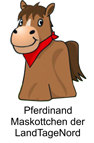 Pferdinand, mascot of LandTageNord